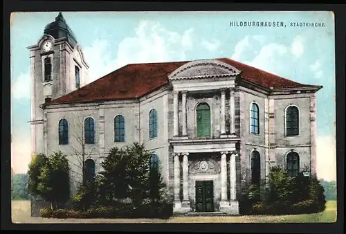 AK Hildburghausen, Die Stadtkirche