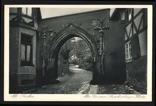 AK Goslar, Altes Tor zum Frankenberger Kloster