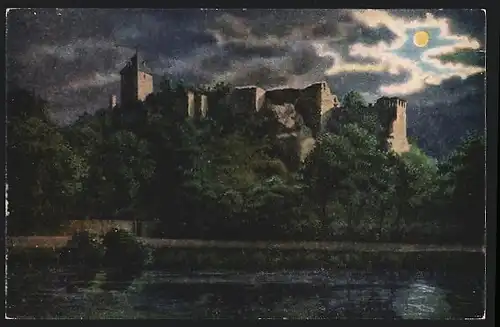 AK Halle a. S., Ruine Giebichenstein