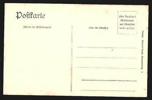 AK Einbeck, Münster mit alter Stadtmauer