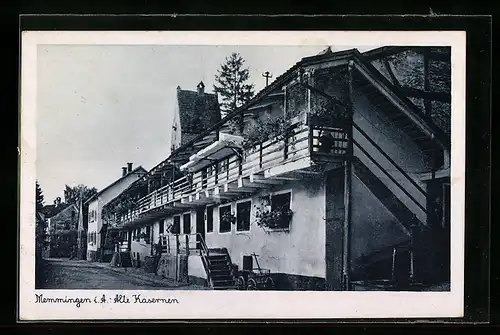 AK Memmingen i. A., Alte Kasernen