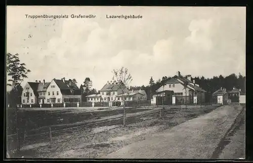 AK Grafenwöhr, Am Lazarethgebäude