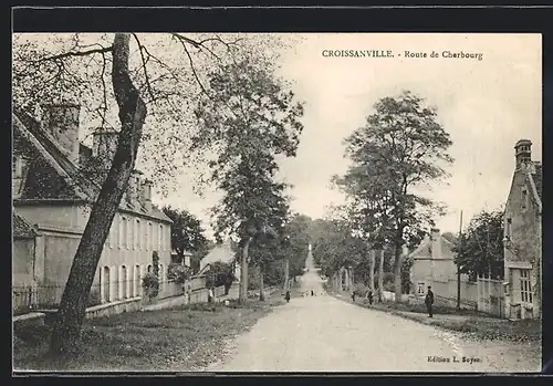 AK Croissanville, route de Cherbourg