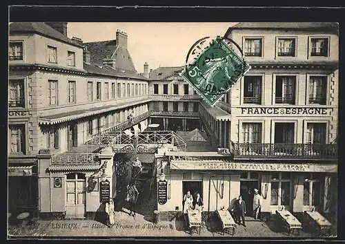 AK Lisieux, Hotel de France et d`Espagne