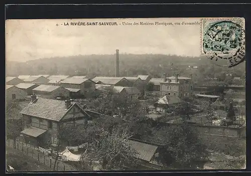 AK La Rivière-St-Sauveur, Usine des Matières Plastiques, vue d`ensemble