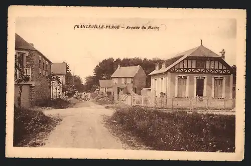 AK Franceville-Plage, Avenue du Havre