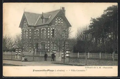 AK Franceville-Plage, Villa Germaine