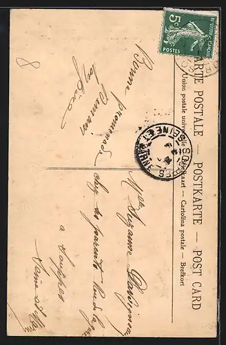 AK Honfleur, Eglise Sainte-Catherine