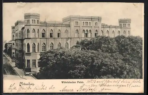 AK München, Wittelsbacher Palais