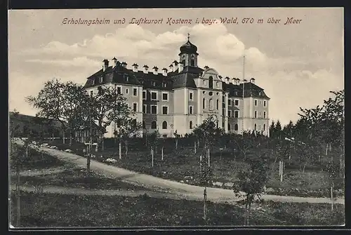 AK Kostenz i. bayr. Wald, Blick zum Erholungsheim