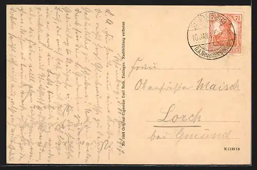 AK Schömberg, Ortsansicht, Schwarzwaldheim, Neue Heilanstalt