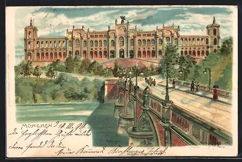 Lithographie München, Maximilianeum