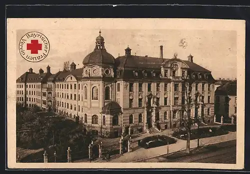 AK München, Rotes Kreuz, Nymphenburgerstrasse 163