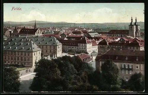 AK Fulda, Gesamtansicht der Stadt