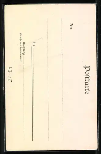 AK Buchdruck-Erfinder J. Gutenberg in Robe mit Schreibfeder