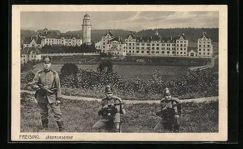 AK Freising, Soldaten in der Jäger-Kaserne