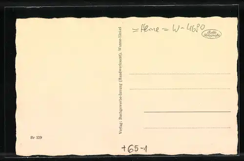 AK Wanne-Eickel, Partie am Hauptbahnhof