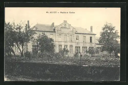 AK Alluy, Mairie et Ecoles