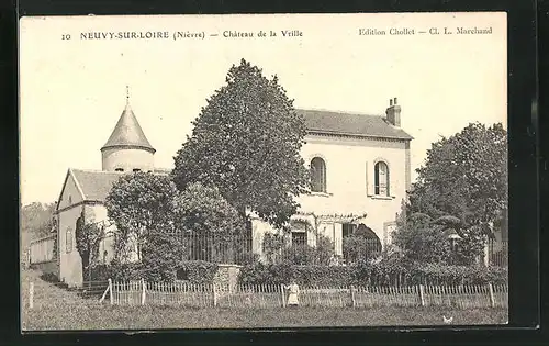 AK Neuvy-sur-Loire, Chateau de la Vrille