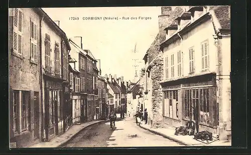 AK Corbigny, Rue des Froges