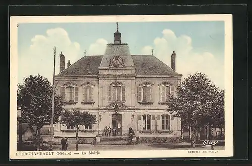 AK Fourchambault, La Mairie