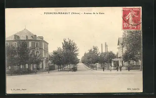 AK Fourchambault, Avenue de la Gare