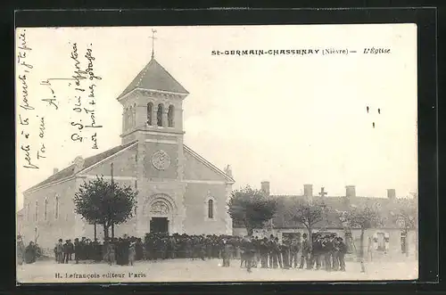 AK St-Germain-Chassenay, L'Eglise