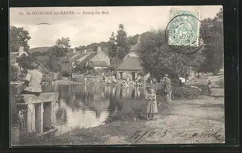 AK St-Honore-les-Bains, Etang du Seu