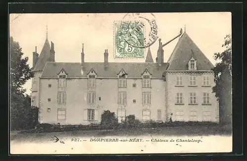 AK Dompierre-sur-Héry, Chateau de Chanteloup