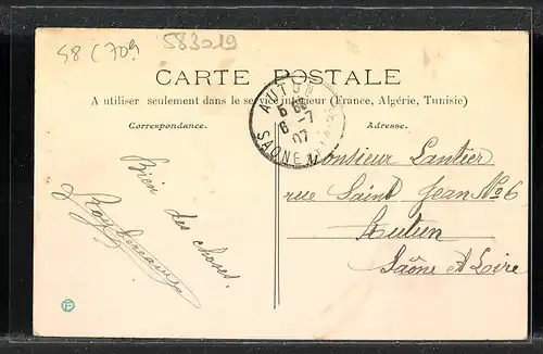 AK Dompierre-sur-Héry, Chateau de Chanteloup