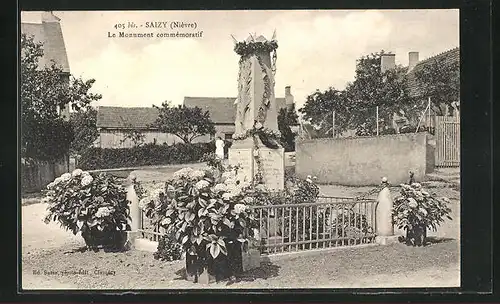 AK Saizy, Le Monument commémoratif