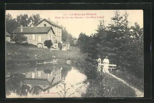 AK Morvan, Hotel du Lac des Settons, La Mare Jolette