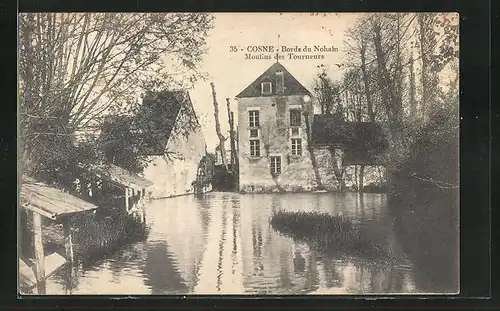 AK Cosne, Bords du Nohain, Moulins des Tourneurs