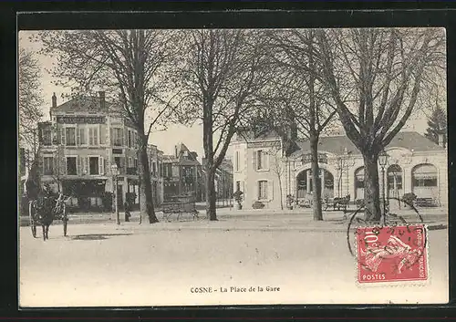 AK Cosne, La Place de la Gare