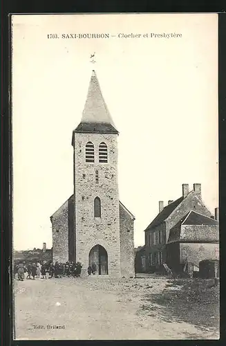 AK Saxi-Bourbon, Clocher et Presbytere