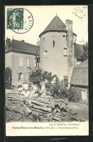AK Saint-Pierre-le-Moutier, Tour Jeanne d`Arc