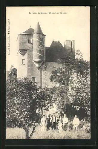 AK St-Loup, Vue sur le Chateau