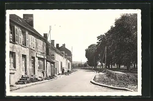 AK Chateauneuf-Val-de-Bargis, Rue de Prémery, Les Promenades