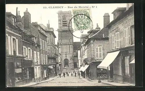 AK Clamecy, Rue du Marché