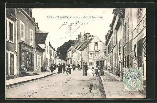 AK Clamecy, Rue des Récollets