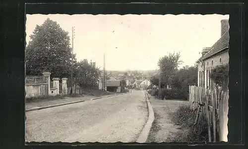 AK La Machine, Rue de Clamecy, Strassenpartie