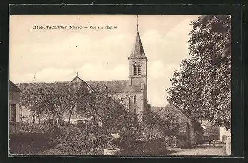 AK Taconnay, Vue sur l'Eglise