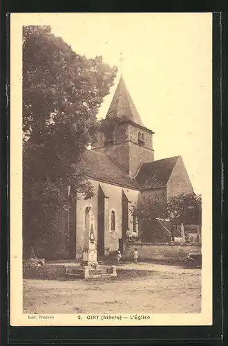 AK Giry, L`Église, Kirche