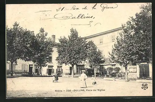 AK Oullins, Place de l`Eglise