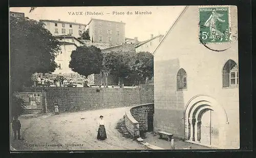 AK Vaux, Place du Marche