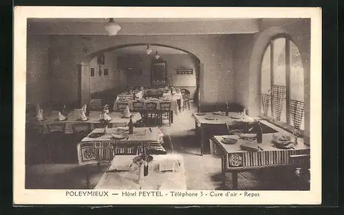 AK Poleymieux, Hotel Peytel, Cure d`air, Repos