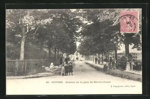 AK Givors, Avenue de la gare de Givors-Canal