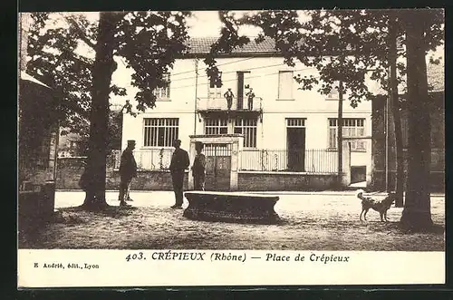 AK Crépieux, Place de Crépieux