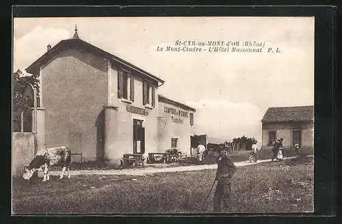 AK Saint-Cyr-au-Mont-d`Or, Le Mont-Cindre, L`Hotel Massonnat