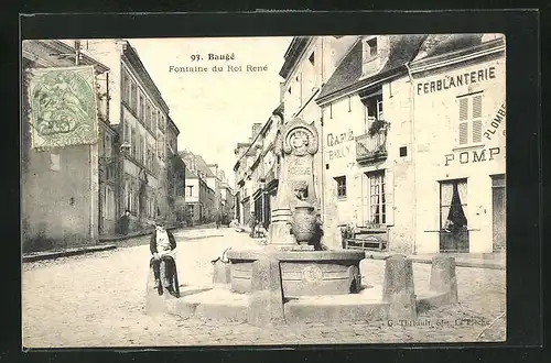 AK Bauge, Fontaine du Roi Rene